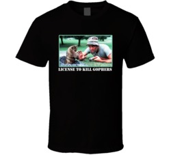 Caddyshack Movie Gophers Comedy T Shirt Caddyshack Movie Gophers Comedy T Shirt