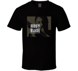 Boris The Blade Snatch Movie Character T Shirt Boris The Blade Snatch Movie Character T Shirt