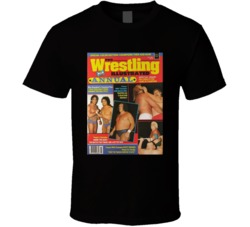 Wrestling Magazine Cover Fall 1984 Fan T Shirt Wrestling Magazine Cover Fall 1984 Fan T Shirt