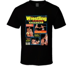 Wrestling Magazine Cover Winter 1983 Fan T Shirt Wrestling Magazine Cover Winter 1983 Fan T Shirt