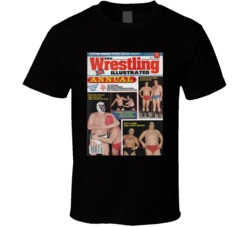 Wrestling Magazine Cover Summer 1984 Fan T Shirt Wrestling Magazine Cover Summer 1984 Fan T Shirt