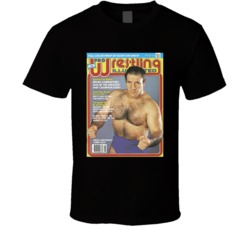 Wrestling Magazine Cover September 1983 Fan T Shirt Wrestling Magazine Cover September 1983 Fan T Shirt