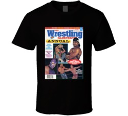 Wrestling Magazine Cover Spring 1985 Fan T Shirt Wrestling Magazine Cover Spring 1985 Fan T Shirt