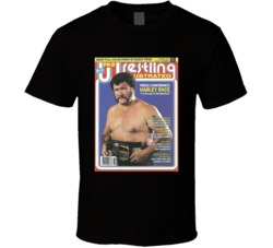 Wrestling Magazine Cover November 1983 Fan T Shirt Wrestling Magazine Cover November 1983 Fan T Shirt