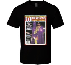 Wrestling Magazine Cover August 1986 Fan T Shirt Wrestling Magazine Cover August 1986 Fan T Shirt