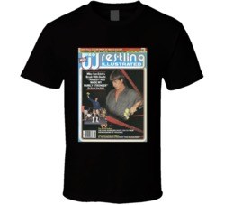 Wrestling Magazine Cover February 1986 Fan T Shirt Wrestling Magazine Cover February 1986 Fan T Shirt