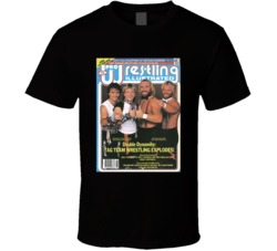 Wrestling Magazine Cover May 1985 Fan T Shirt Wrestling Magazine Cover May 1985 Fan T Shirt