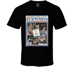 Wrestling Magazine Cover December 1985 Fan T Shirt Wrestling Magazine Cover December 1985 Fan T Shirt