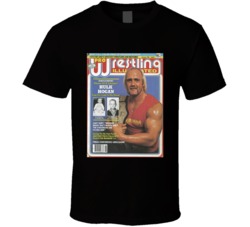 Wrestling Magazine Cover January 1986 Fan T Shirt Wrestling Magazine Cover January 1986 Fan T Shirt