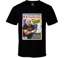 Wrestling Magazine Cover June 1985 Fan T Shirt Wrestling Magazine Cover June 1985 Fan T Shirt