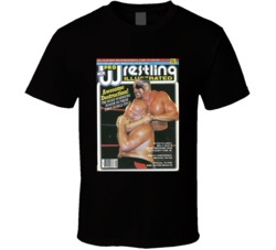 Wrestling Magazine Cover January 1985 Fan T Shirt Wrestling Magazine Cover January 1985 Fan T Shirt