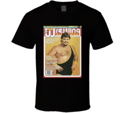 Wrestling Magazine Cover August 1984 Fan T Shirt Wrestling Magazine Cover August 1984 Fan T Shirt