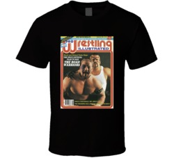 Wrestling Magazine Cover September 1984 Fan T Shirt Wrestling Magazine Cover September 1984 Fan T Shirt