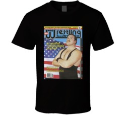 Wrestling Magazine Cover November 1984 Fan T Shirt Wrestling Magazine Cover November 1984 Fan T Shirt