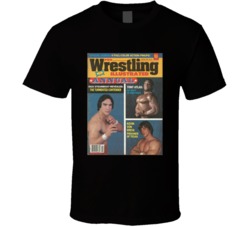 Wrestling Magazine Cover Spring 1984 Fan T Shirt Wrestling Magazine Cover Spring 1984 Fan T Shirt