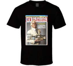 Wrestling Magazine Cover April 1984 Fan T Shirt Wrestling Magazine Cover April 1984 Fan T Shirt