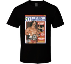 Wrestling Magazine Cover May 1981 Fan T Shirt Wrestling Magazine Cover May 1981 Fan T Shirt