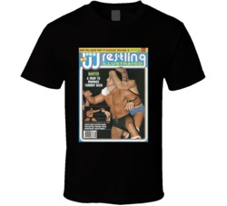 Wrestling Magazine Cover September 1982 Fan T Shirt Wrestling Magazine Cover September 1982 Fan T Shirt