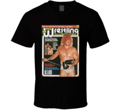 Wrestling Magazine Cover February 1982 Fan T Shirt Wrestling Magazine Cover February 1982 Fan T Shirt