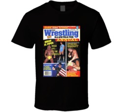 Wrestling Magazine Cover Summer 1986 Fan T Shirt Wrestling Magazine Cover Summer 1986 Fan T Shirt