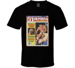 Wrestling Magazine Cover July 1981 Fan T Shirt Wrestling Magazine Cover July 1981 Fan T Shirt