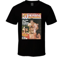 Wrestling Magazine Cover November 1979 Fan T Shirt Wrestling Magazine Cover November 1979 Fan T Shirt