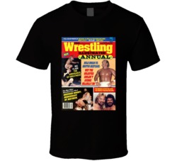 Wrestling Magazine Cover Fall 1986 Fan T Shirt Wrestling Magazine Cover Fall 1986 Fan T Shirt