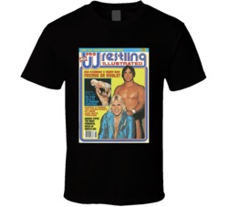 Wrestling Magazine Cover August 1982 Fan T Shirt Wrestling Magazine Cover August 1982 Fan T Shirt