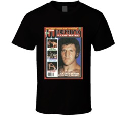 Wrestling Magazine Cover July 1980 Fan T Shirt Wrestling Magazine Cover July 1980 Fan T Shirt