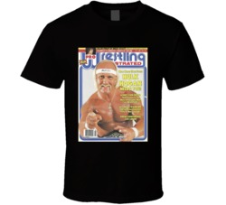 Wrestling Magazine Cover May 1989 Fan T Shirt Wrestling Magazine Cover May 1989 Fan T Shirt