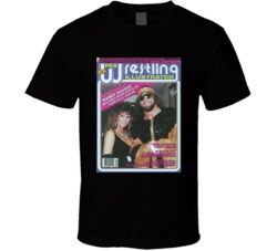Wrestling Magazine Cover February 1988 Fan T Shirt Wrestling Magazine Cover February 1988 Fan T Shirt