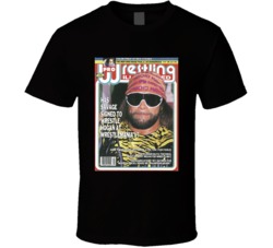 Wrestling Magazine Cover April 1989 Fan T Shirt Wrestling Magazine Cover April 1989 Fan T Shirt
