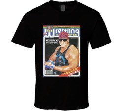 Wrestling Magazine Cover November 1988 Fan T Shirt Wrestling Magazine Cover November 1988 Fan T Shirt