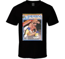Wrestling Magazine Cover July 1987 Fan T Shirt Wrestling Magazine Cover July 1987 Fan T Shirt