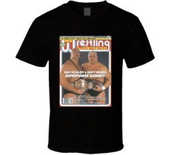 Wrestling Magazine Cover April 1987 Fan T Shirt Wrestling Magazine Cover April 1987 Fan T Shirt