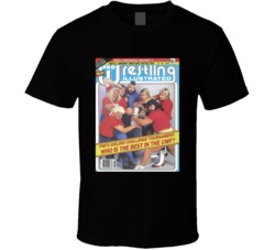 Wrestling Magazine Cover February 1987 Fan T Shirt Wrestling Magazine Cover February 1987 Fan T Shirt