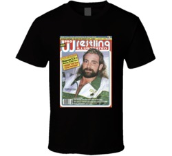 Wrestling Magazine Cover June 1987 Fan T Shirt Wrestling Magazine Cover June 1987 Fan T Shirt