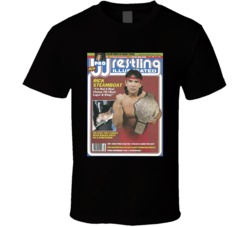 Wrestling Magazine Cover July 1989 Fan T Shirt Wrestling Magazine Cover July 1989 Fan T Shirt