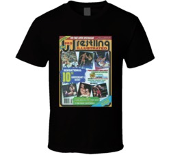 Wrestling Magazine Cover September 1989 Fan T Shirt Wrestling Magazine Cover September 1989 Fan T Shirt