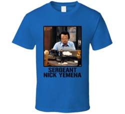 Nick Yemena Barney Miller Tv Show Character Fan T Shirt Nick Yemena Barney Miller Tv Show Character Fan T Shirt