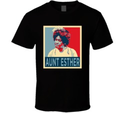 Aunt Esther Sanford And Son Character Tv Series Hope Fan T Shirt Aunt Esther Sanford And Son Character Tv Series Hope Fan T Shirt