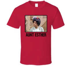 Aunt Esther Sanford And Son Character Tv Show Fan T Shirt