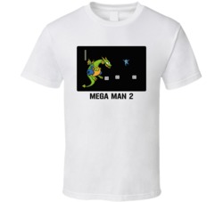 Mega Man 2 Video Game Classic Retro Fan T Shirt Mega Man 2 Video Game Classic Retro Fan T Shirt