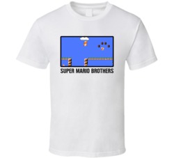 Super Mario Brothers Video Game Classic Retro Fan T Shirt Super Mario Brothers Video Game Classic Retro Fan T Shirt
