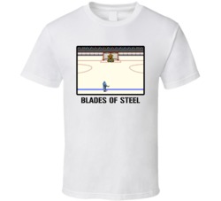 Blades Of Steel Video Game Classic Retro Fan T Shirt Blades Of Steel Video Game Classic Retro Fan T Shirt