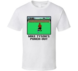Mike Tyson's Punch Out Video Game Classic Retro Fan T Shirt Mike Tyson's Punch Out Video Game Classic Retro Fan T Shirt