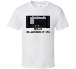 Zelda Ii The Adventure Of Link Video Game Classic Retro Fan T Shirt Zelda Ii The Adventure Of Link Video Game Classic Retro Fan T Shirt