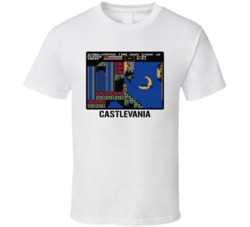 Castlevania Video Game Classic Retro Fan T Shirt Castlevania Video Game Classic Retro Fan T Shirt