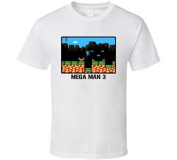 Mega Man 3 Video Game Classic Retro Fan T Shirt Mega Man 3 Video Game Classic Retro Fan T Shirt