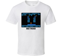 Metroid Video Game Classic Retro Fan T Shirt Metroid Video Game Classic Retro Fan T Shirt